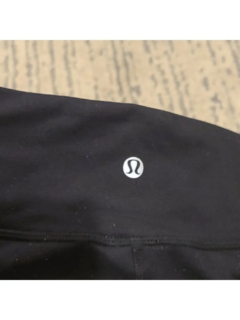 Lululemon Wunder Under Crop*RuffleBlack